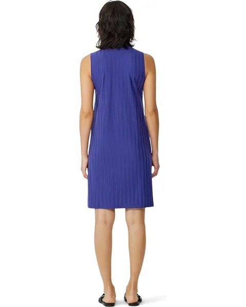 Платье Eileen Fisher Mock Neck Dress, цвет Iris