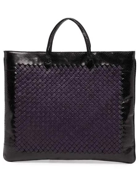 Bottega Veneta Pre-Owned сумка с плетением Intrecciato