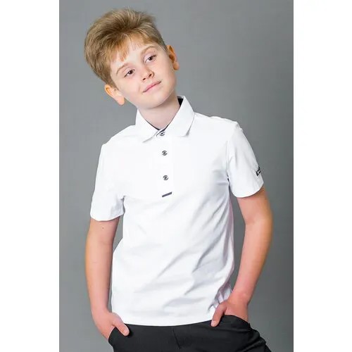 Школьная рубашка Deloras, размер 116, белый