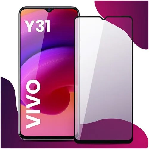 Противоударное защитное стекло для смартфона Vivo Y31 / Виво Ю 31