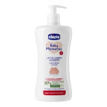 Лосьон для тела Chicco Baby Moments, Sensitive skin, 500 мл