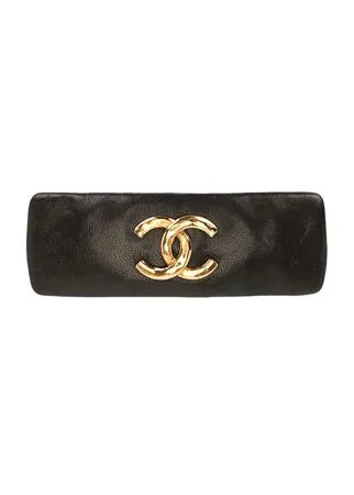 Chanel Pre-Owned заколка для волос с логотипом CC