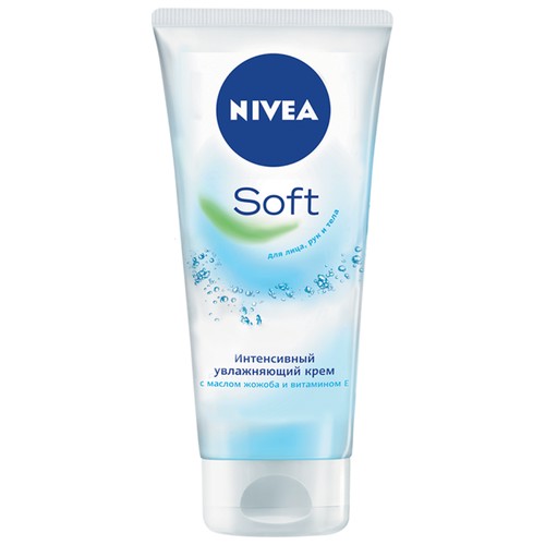 Крем для тела Nivea Soft интенсивный увлажняющий, тюбик, 75 мл