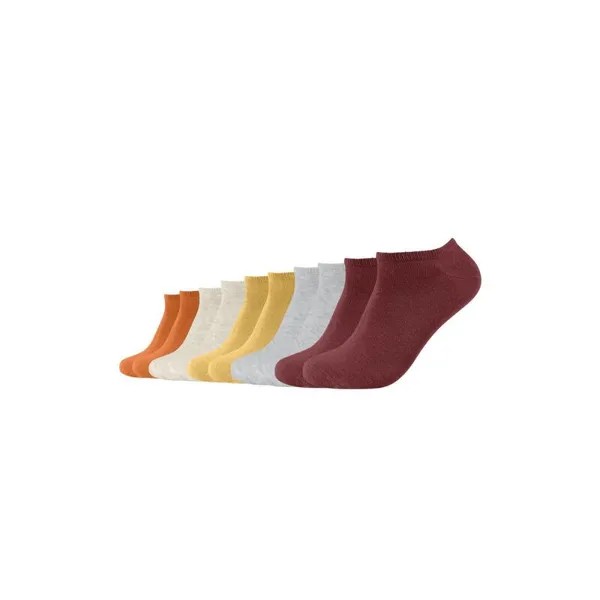 Носки-кроссовки унисекс, упаковка 10 шт. S.OLIVER, цвет rot