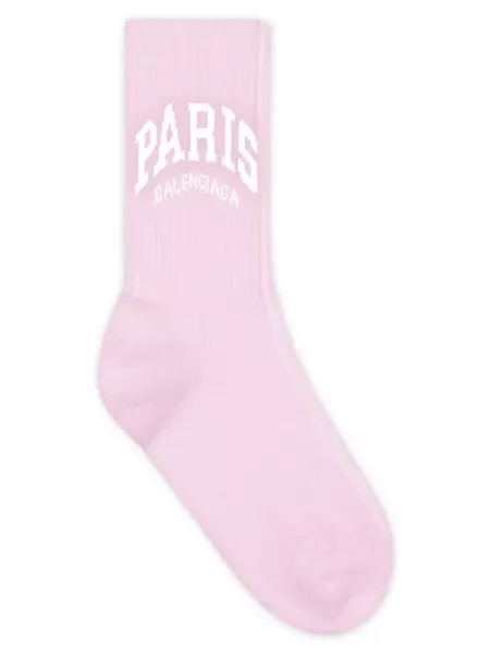 Теннисные носки Cities Paris Balenciaga, светло-розовый