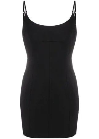 Alexander Wang приталенное платье-комбинация