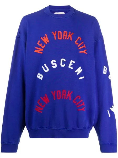 Buscemi толстовка NYC с логотипом