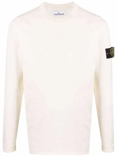 Stone Island джемпер с нашивкой-логотипом