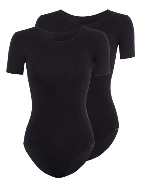 Боди Skiny 2er Pack kurzarm, черный