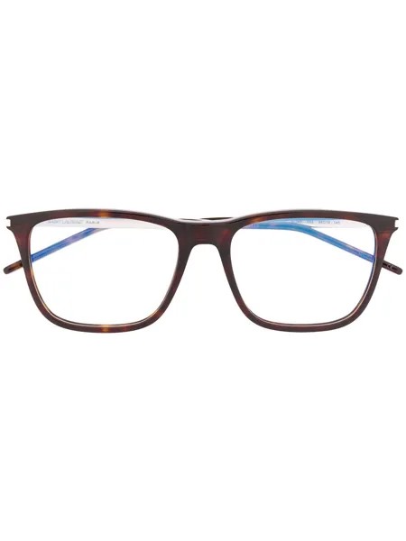 Saint Laurent Eyewear очки SL345 в прямоугольной оправе
