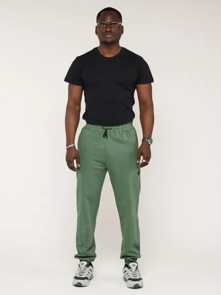 Спортивные брюки мужские MTFORCE 006 зеленые 56 RU