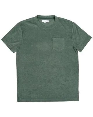 Винтажная летняя мужская футболка из махровой ткани