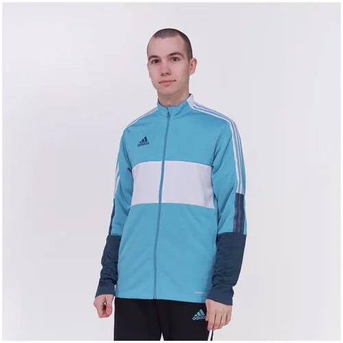 Олимпийка Adidas Tiro GQ1062, р-р XL, Голубой