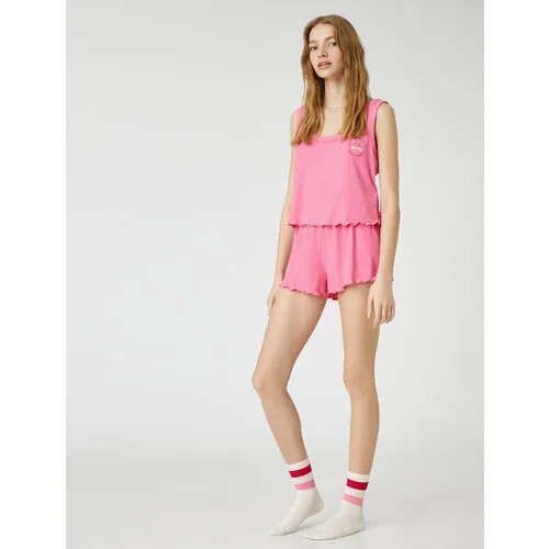Пижама  KOTON, размер XL, розовый