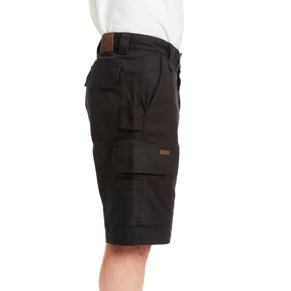 Мужская рабочая одежда Smith's 11-дюймовые шорты-карго свободного кроя из эластичной парусины Smith's Workwear