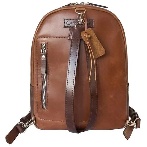 Кожаный рюкзак Albera cog/brown Carlo Gattini 3055-03