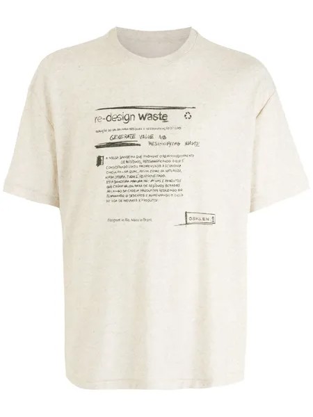Osklen футболка Eco Blend Redesign Waste