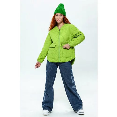 Куртка Натали, размер 42, зеленый