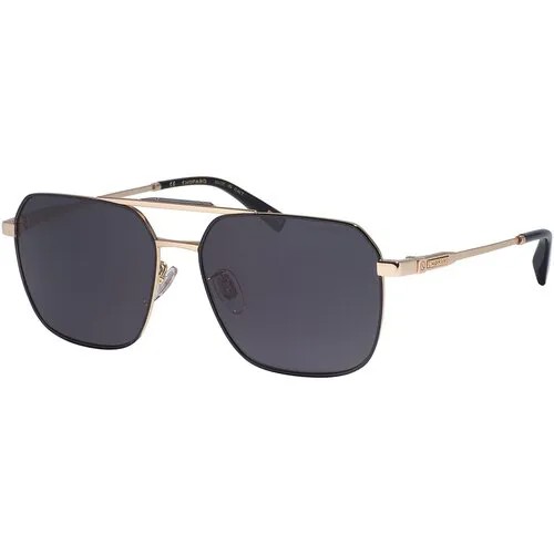Солнцезащитные очки Chopard, черный, золотой