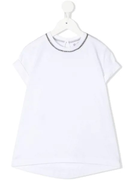 Brunello Cucinelli Kids футболка с короткими рукавами