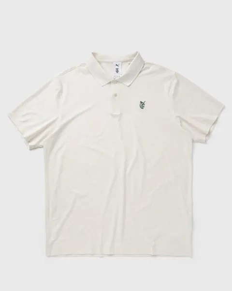 Поло Puma Puma X Qgc Jacquard Paisley Polo, цвет warm white