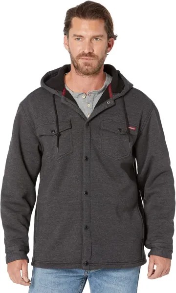 Куртка Wolverine Bucksaw Knit Shirt-Jac, цвет Black Heather
