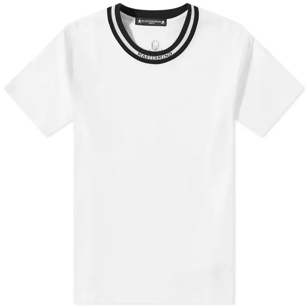 Футболка MASTERMIND WORLD Logo Collar Tee