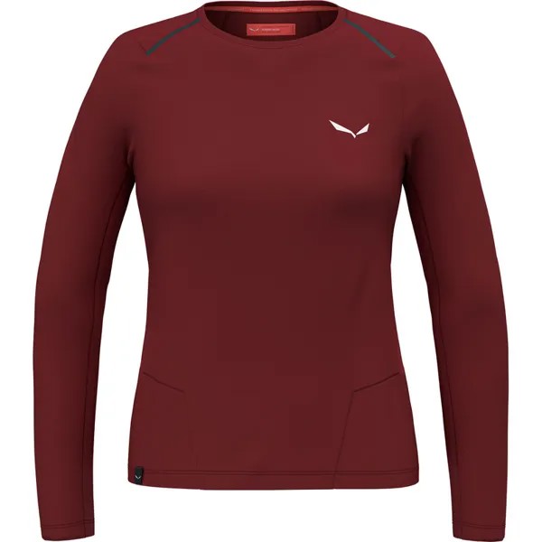 Женская куртка Pedroc Dry с длинным рукавом Salewa, красный
