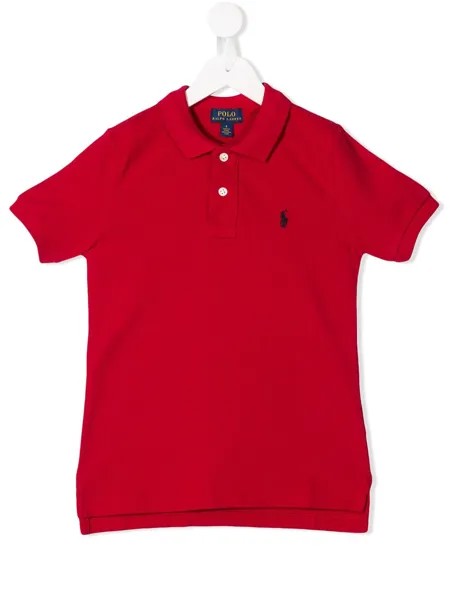 Ralph Lauren Kids рубашка-поло с вышитым логотипом