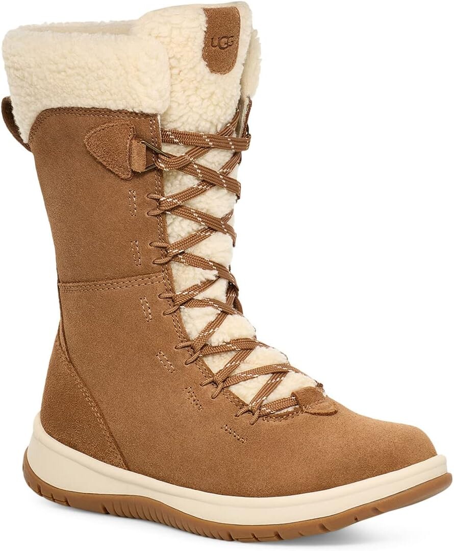 Ботинки UGG Lakesider Tall Lace, цвет Chestnut