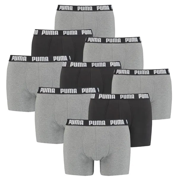 Боксеры Puma Boxershorts PUMA EVERYDAY BOXER 9P, цвет 004 - Grey Combo