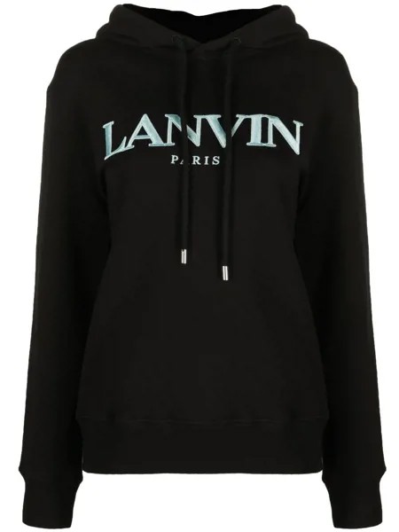 LANVIN худи с вышитым логотипом