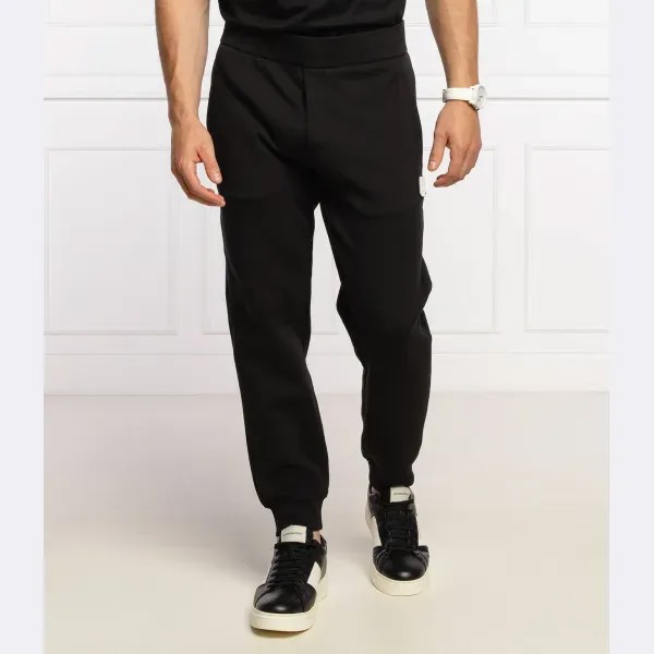 Спортивные брюки стандартного кроя Emporio Armani, черный
