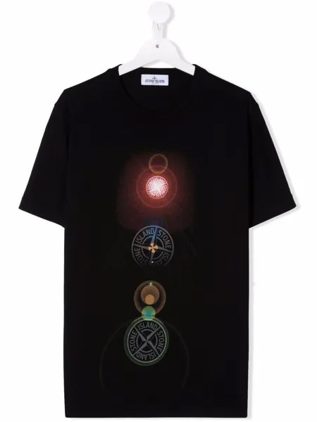Stone Island Junior футболка с логотипом