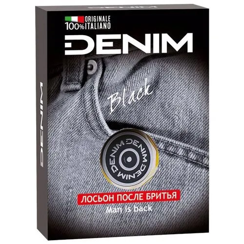 Лосьон после бритья Black Denim, 100 мл