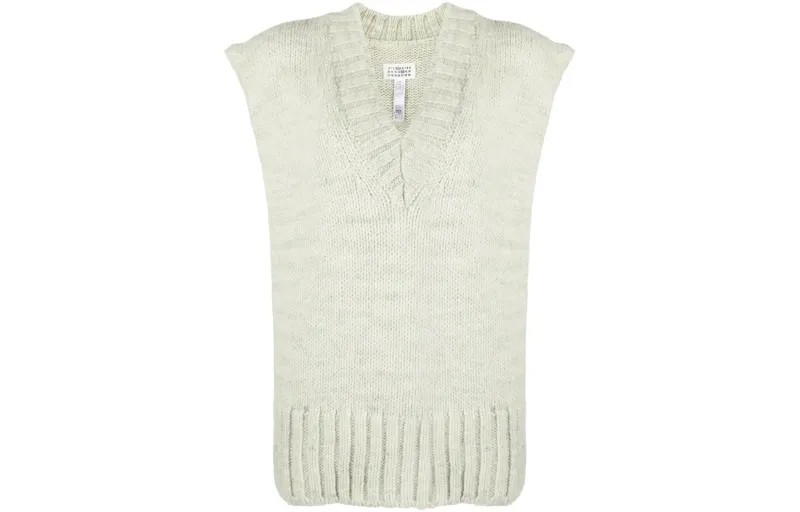Жилет женский зеленый Maison Margiela