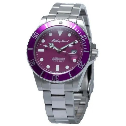 Наручные часы Mathey-Tissot Швейцарские наручные часы Mathey-Tissot H908AVL, серебряный