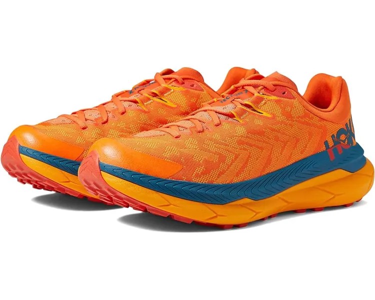 Кроссовки Hoka Tecton X, цвет Persimmon Orange/Radiant Yellow