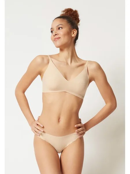 Бюстгальтер без косточек Skiny, бежевый