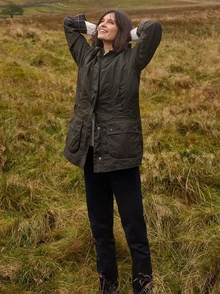 Классическая вощеная куртка Barbour Beadnell