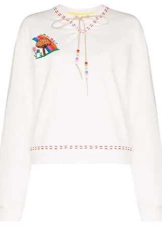 Mira Mikati толстовка с вышивкой