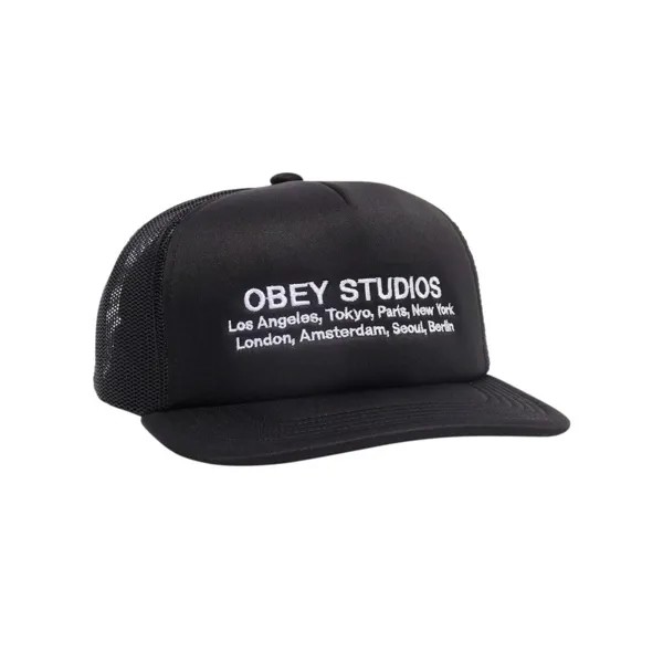 Кепка OBEY Obey Studios Trucker Black