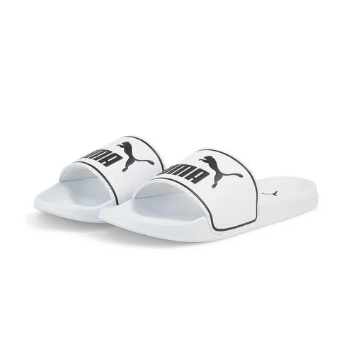 Шлепанцы PUMA Leadcat 2.0, размер 11 UK, Puma White-Puma Black