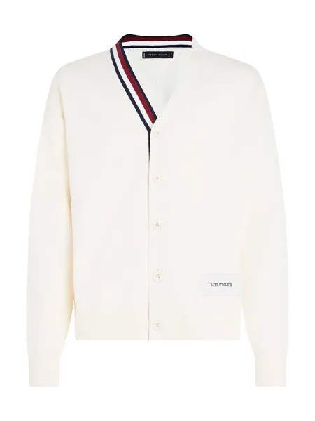 Вязаный кардиган Tommy Hilfiger, крем