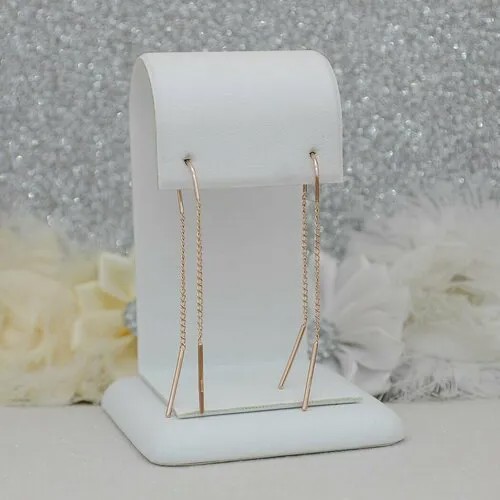Серьги цепочки Красная Пресня, золотой