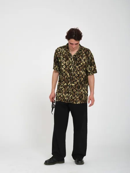 Рубашка на пуговицах стандартного кроя Volcom BOLD MOVES SS, разноцветный