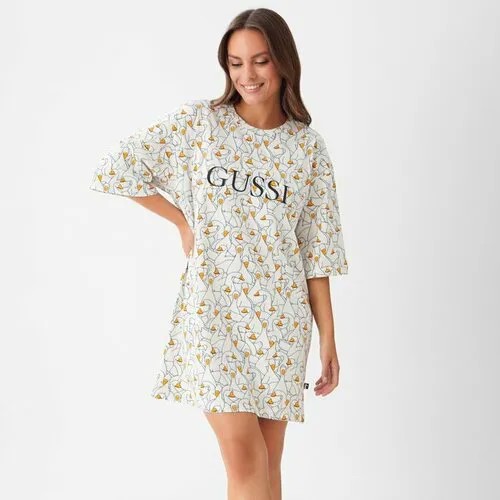Футболка Kaftan, размер 40/42, бежевый