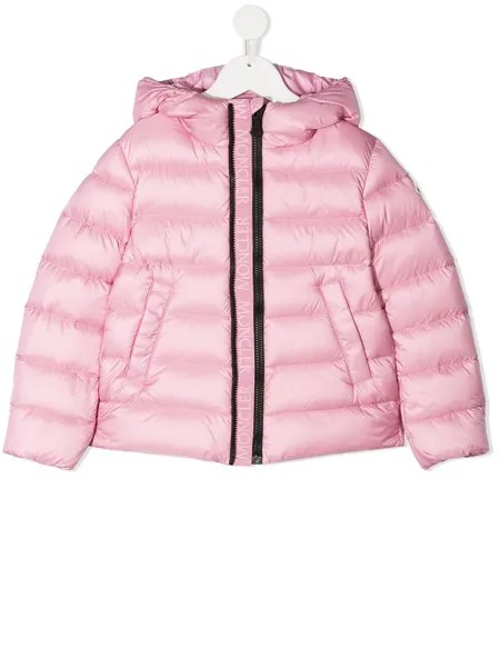 Moncler Enfant пуховик с капюшоном