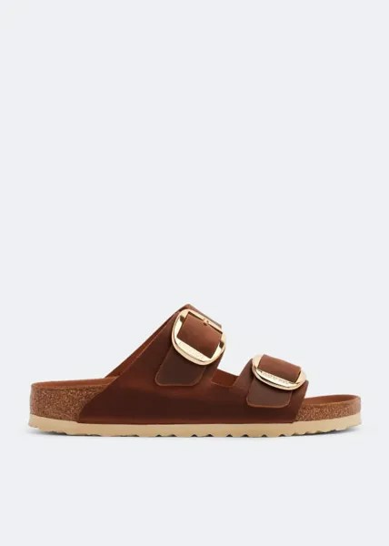 Сандалии BIRKENSTOCK Arizona big buckle sandals, коричневый