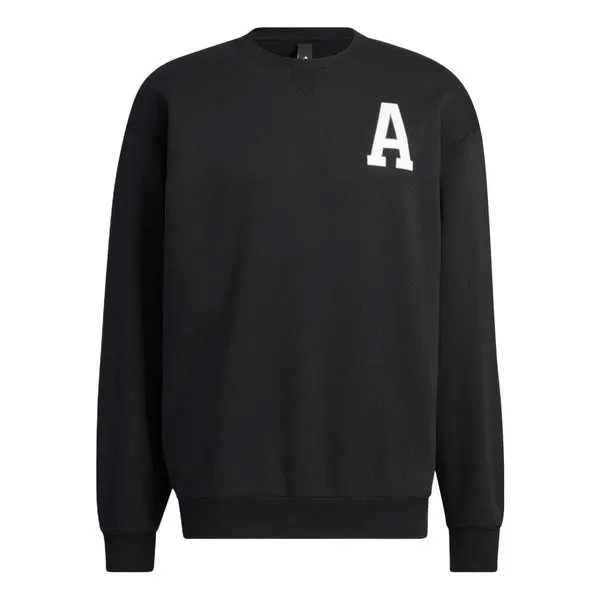 Толстовка adidas Letter Sweater IB2745, черный